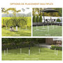 Voir la diapositive 4 : PAWHUT Kit d'agilité pour chien 4 pièces - hooper agility - arceaux entrainement, obstacle, sac de transport inclus - noir