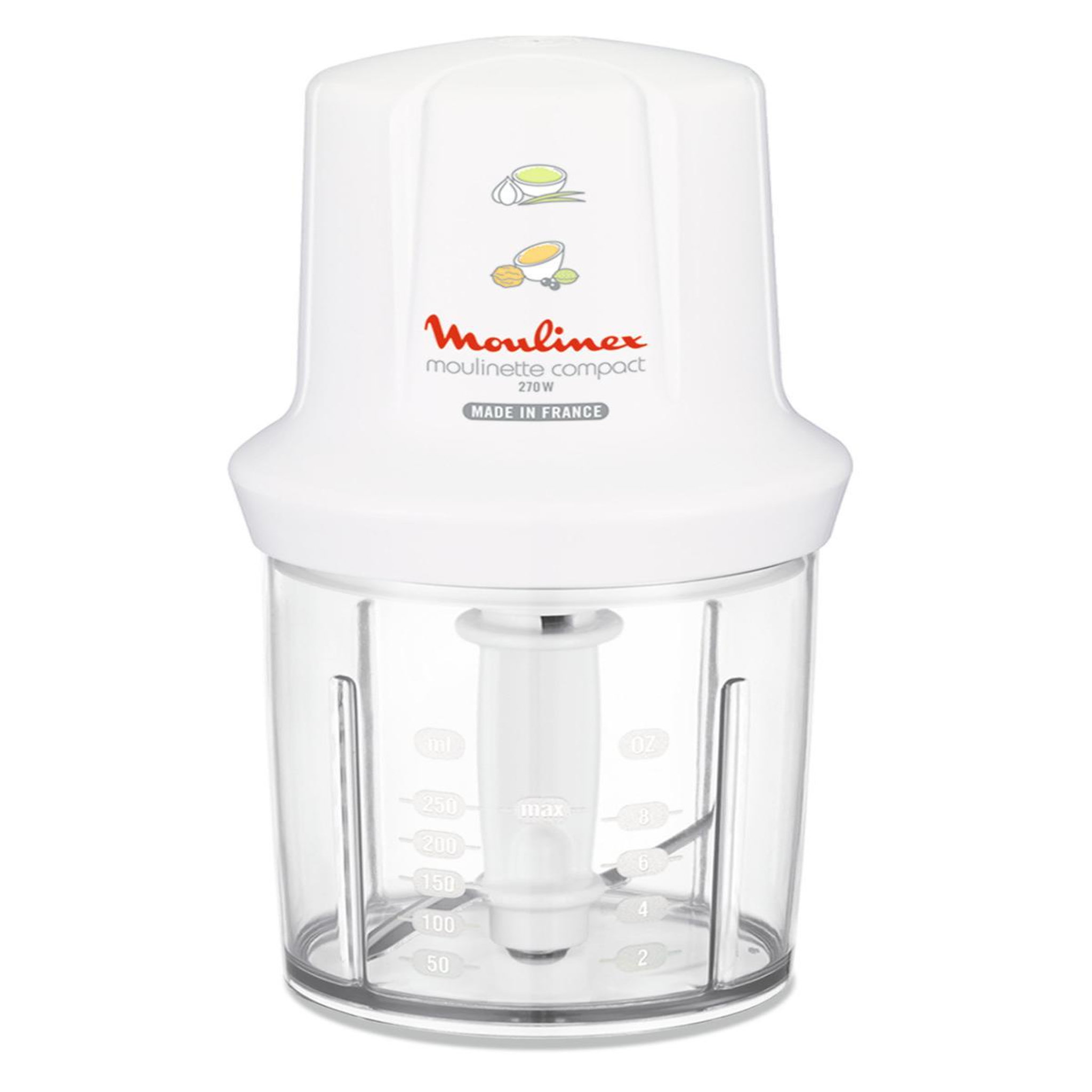 Voir la diapositive 2 : MOULINEX Hachoir Moulinex compact 270 W blanc