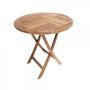 Voir la diapositive 6 : CONCEPT USINE Table ronde pliable 80cm MEJA
