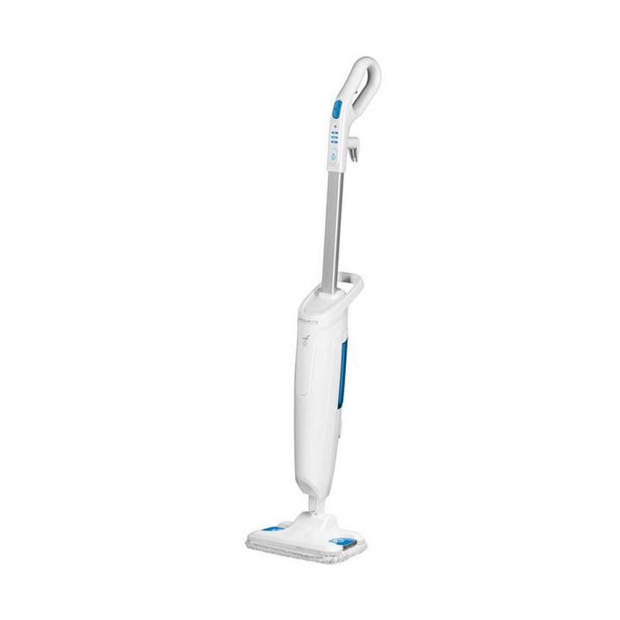 Voir la diapositive 1 : ROWENTA Nettoyeur balai vapeur 1200w blan/bleu - ry6537wi