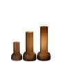 Voir la diapositive 5 : Paris Prix Vase Chandelier en Verre  Yoko  20cm Marron