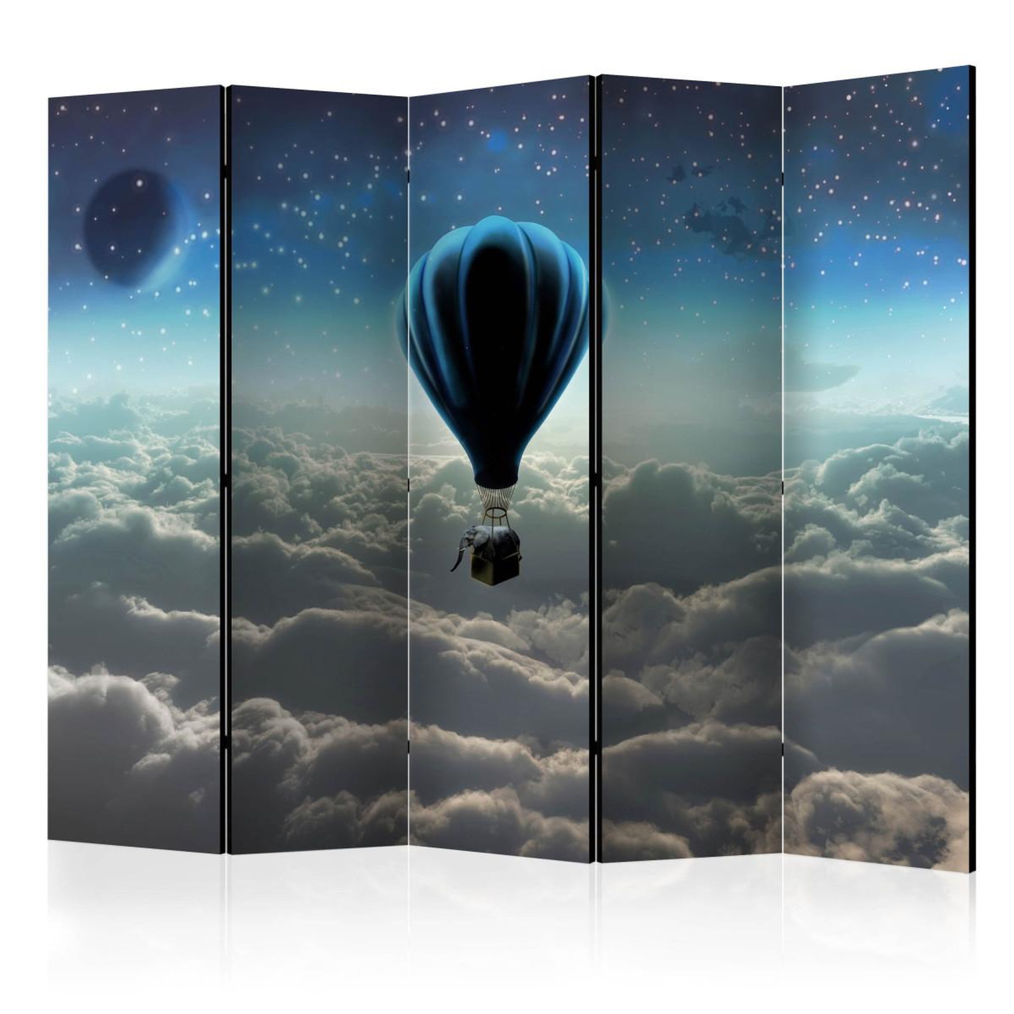 Paris Prix Paravent 5 volets  night expedition  172x225cm