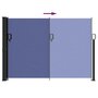 Voir la diapositive 5 : VIDAXL Auvent lateral retractable bleu 140x500 cm