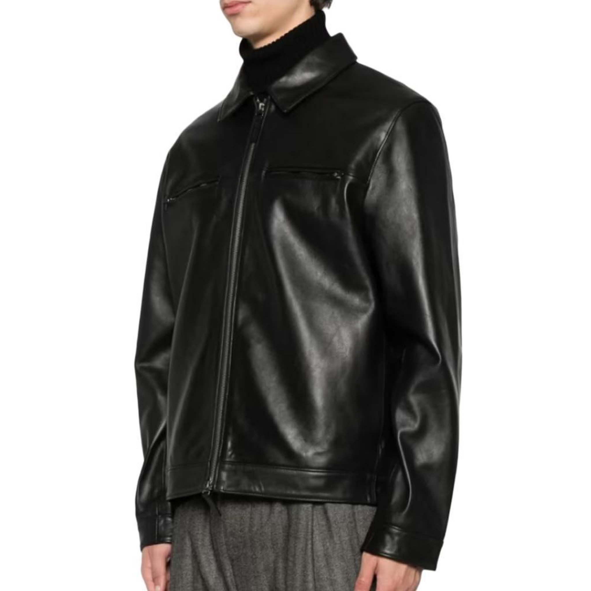 Voir la diapositive 1 : CALVIN KLEIN JEANS Veste Noire Homme Calvin Klein Jeans LV04LB901G