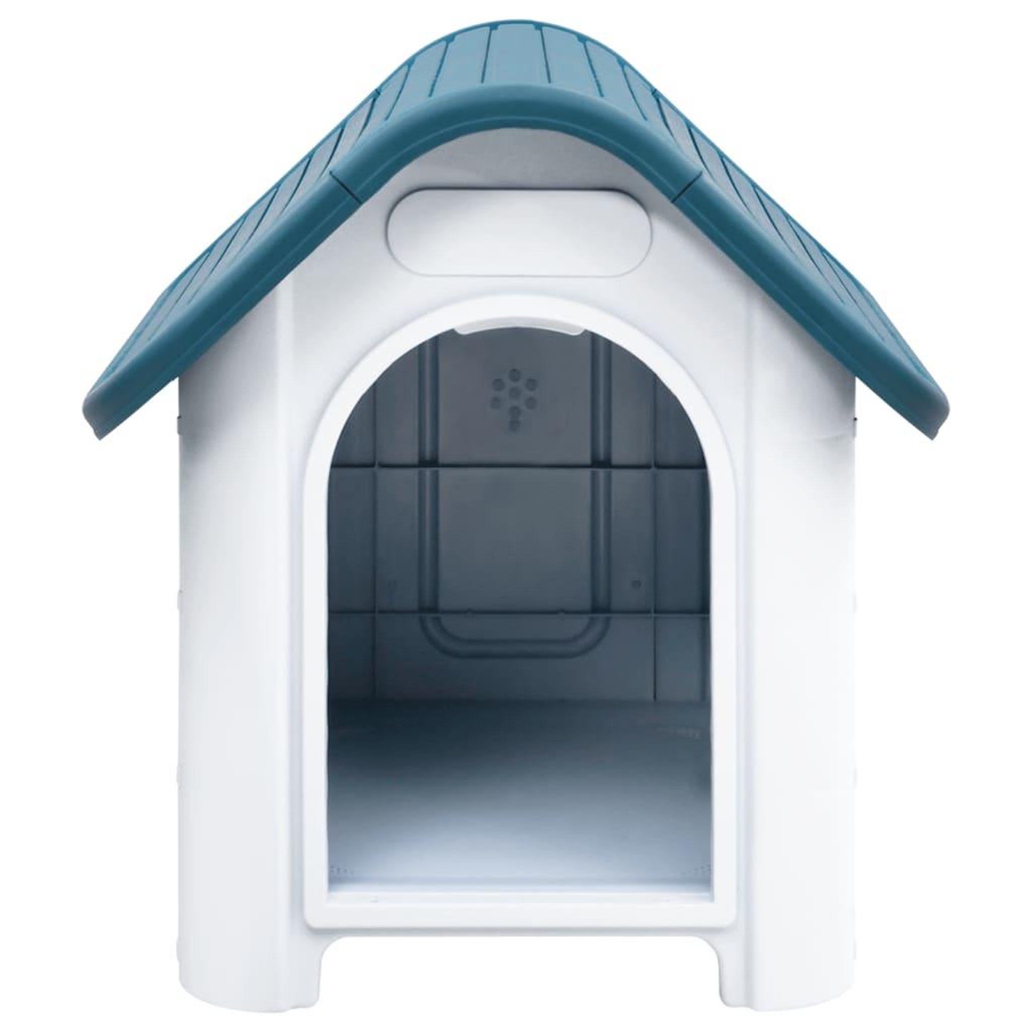Voir la diapositive 2 : VIDAXL Niche pour chien Bleu 59x75x66 cm Polypropylene