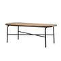 Voir la diapositive 5 : Paris Prix Table de Jardin en Bois  Holmbeck  200cm Naturel