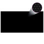 Voir la diapositive 1 : VIDAXL Couverture de piscine rectangulaire 1200x600 cm PE Noir