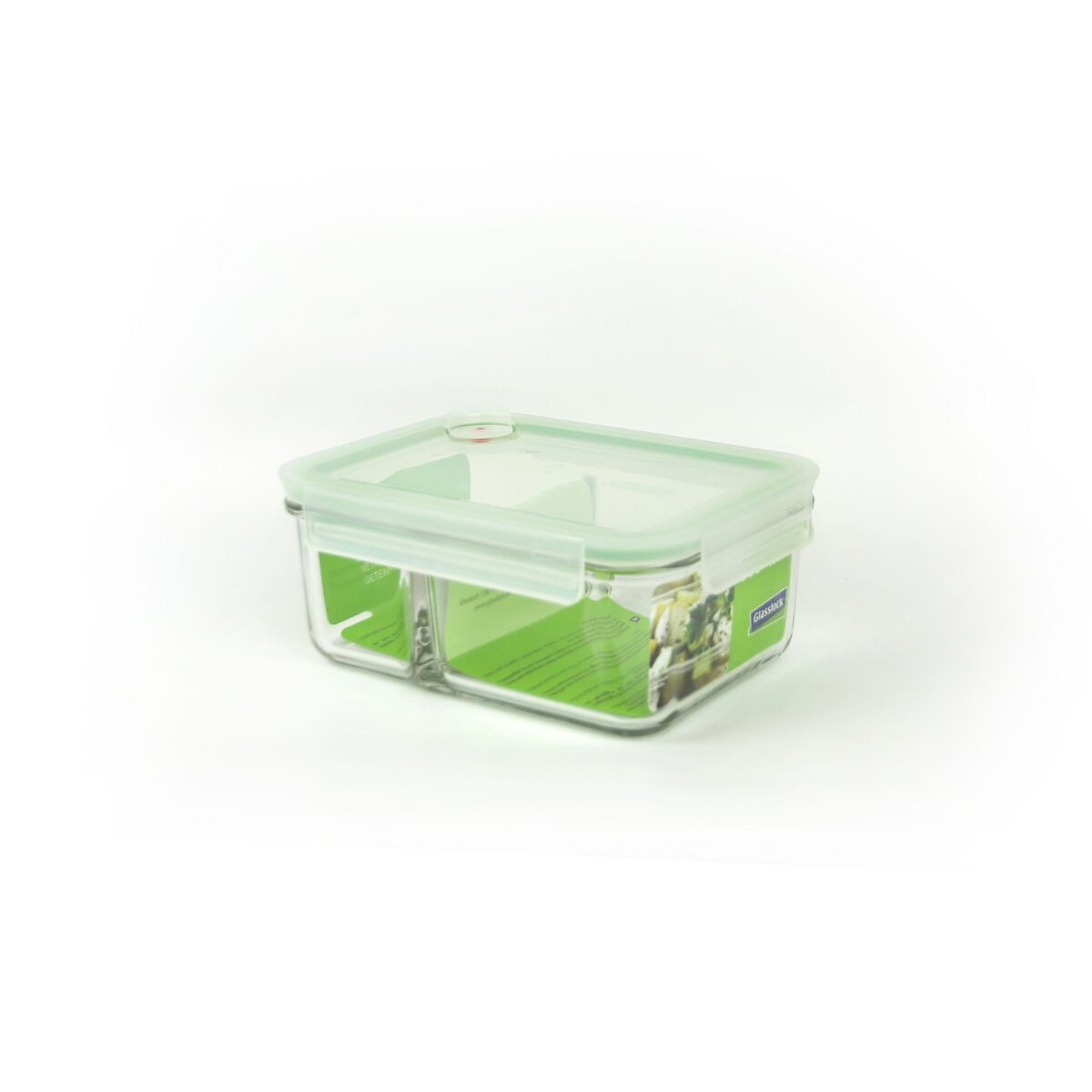 Duo lunch en verre avec valve GLASSLOCK 1 litre