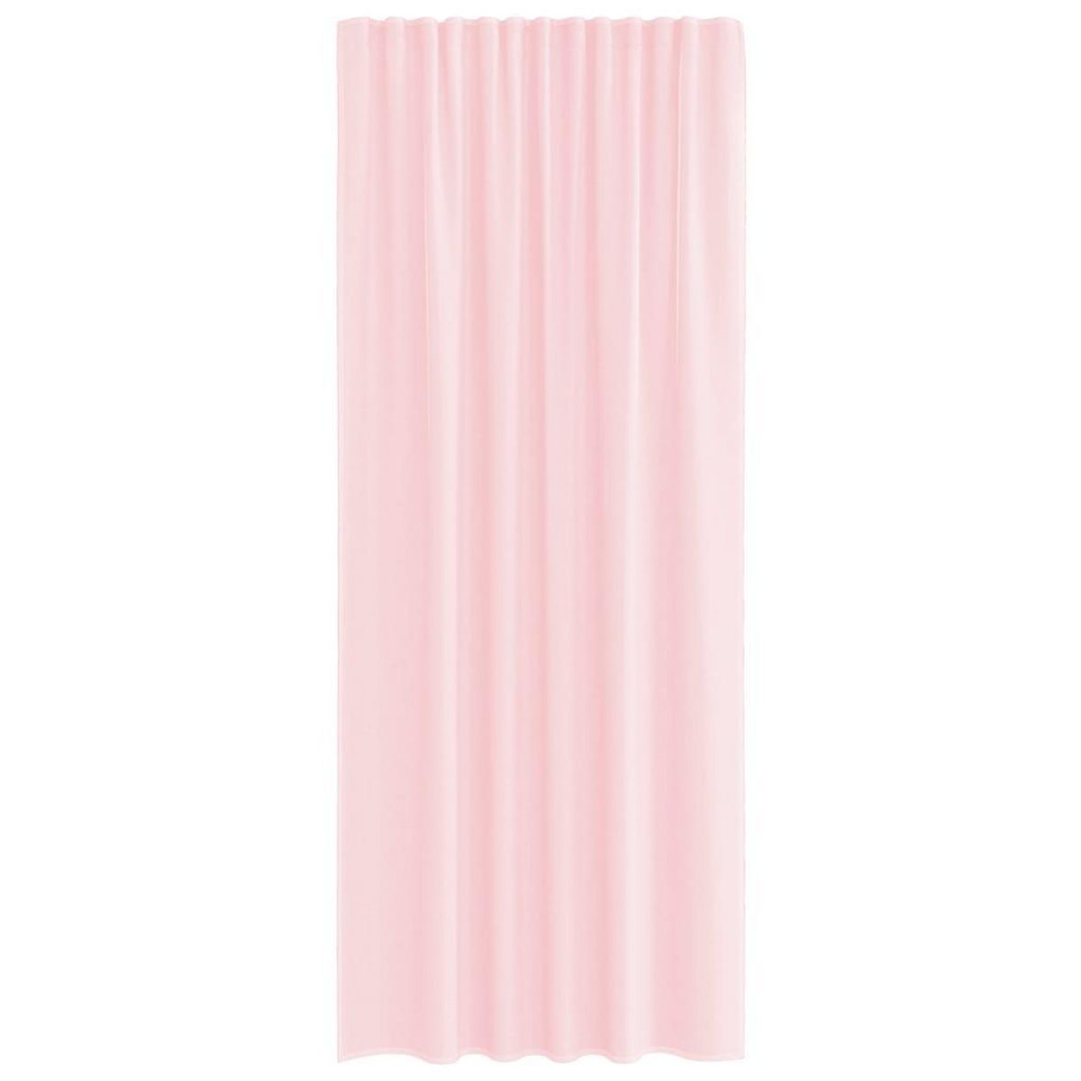 VIDAXL Rideaux en voile avec boucles 2 pcs rose clair 140x245 cm
