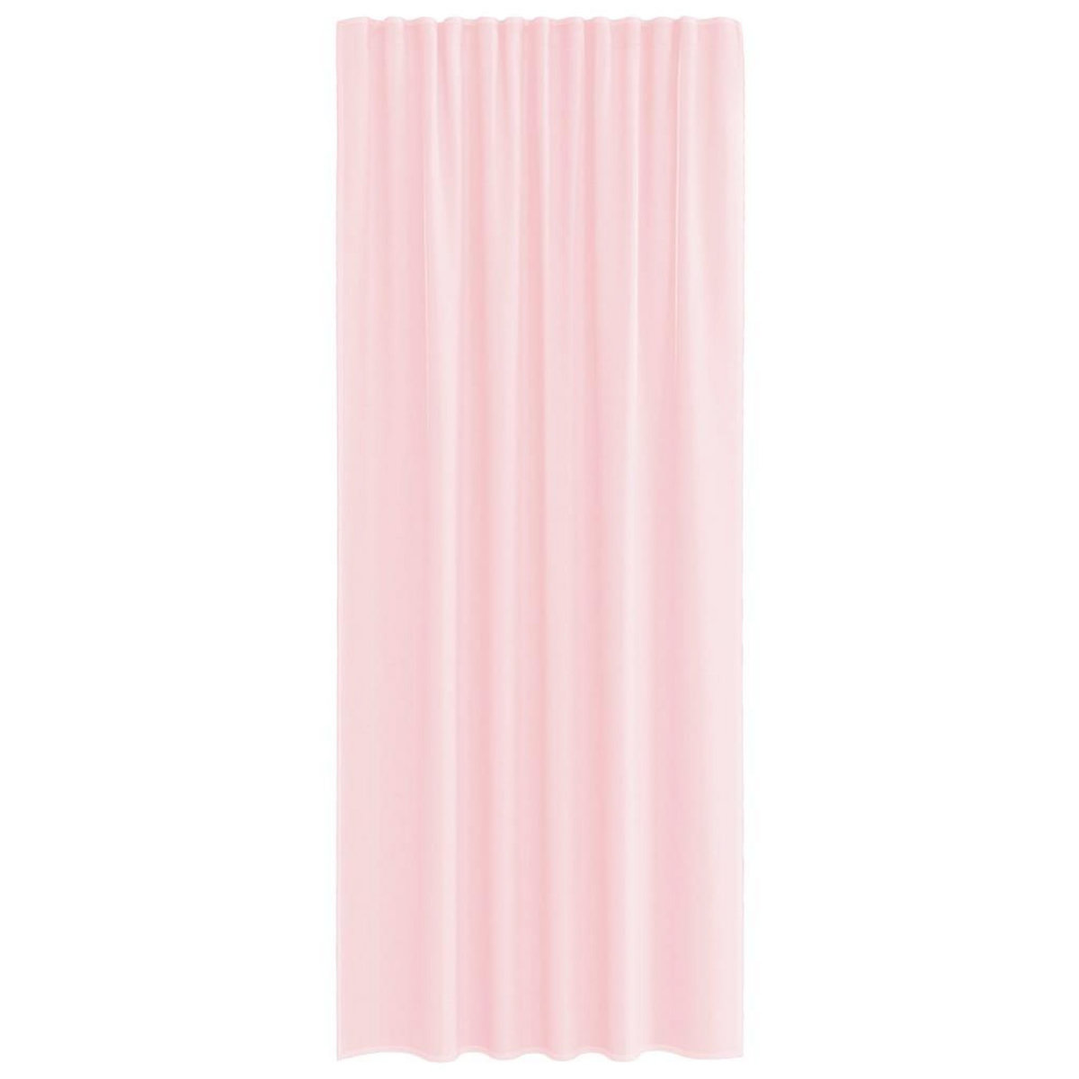 VIDAXL Rideaux en voile avec boucles 2 pcs rose clair 140x245 cm