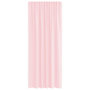 Voir la diapositive 4 : VIDAXL Rideaux en voile avec boucles 2 pcs rose clair 140x245 cm