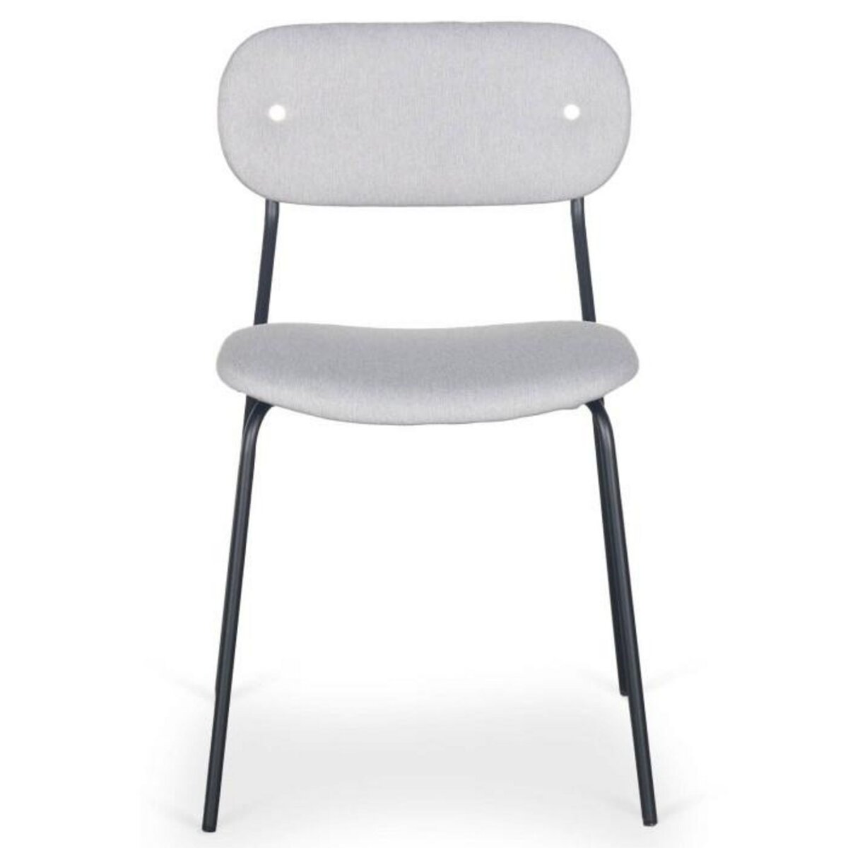 Paris Prix Lot de 4 Chaises Design  Tyler  80cm Gris