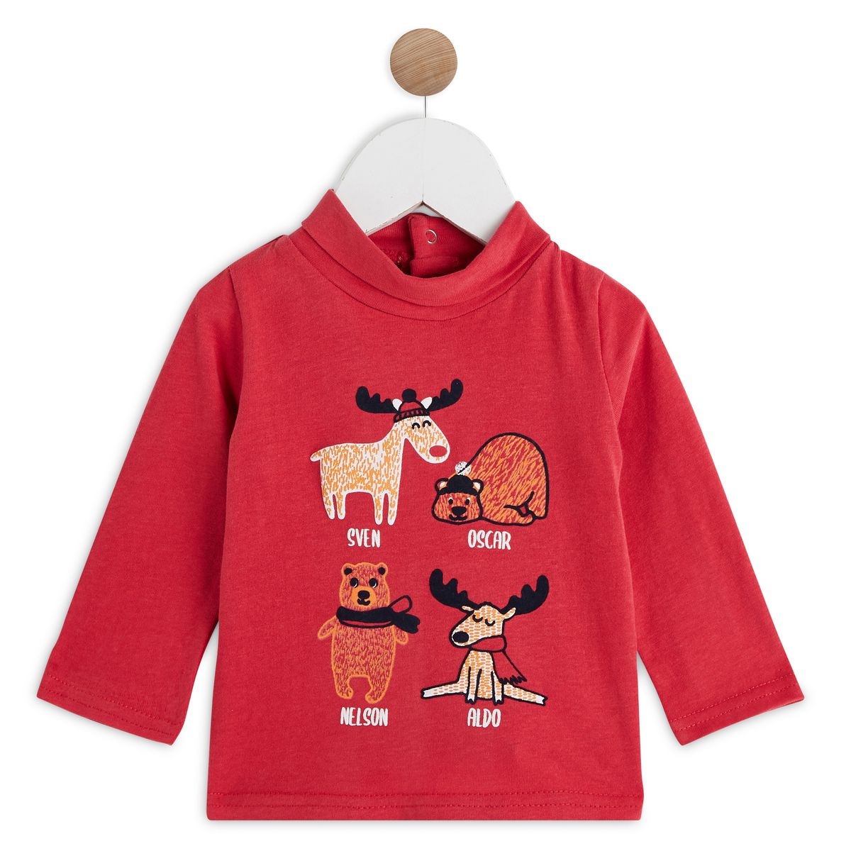 INEXTENSO Sous pull de noël bébé garçon