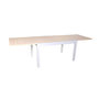 Voir la diapositive 6 : SWEEEK Table de jardin ELORA extensible aluminium, 8 places