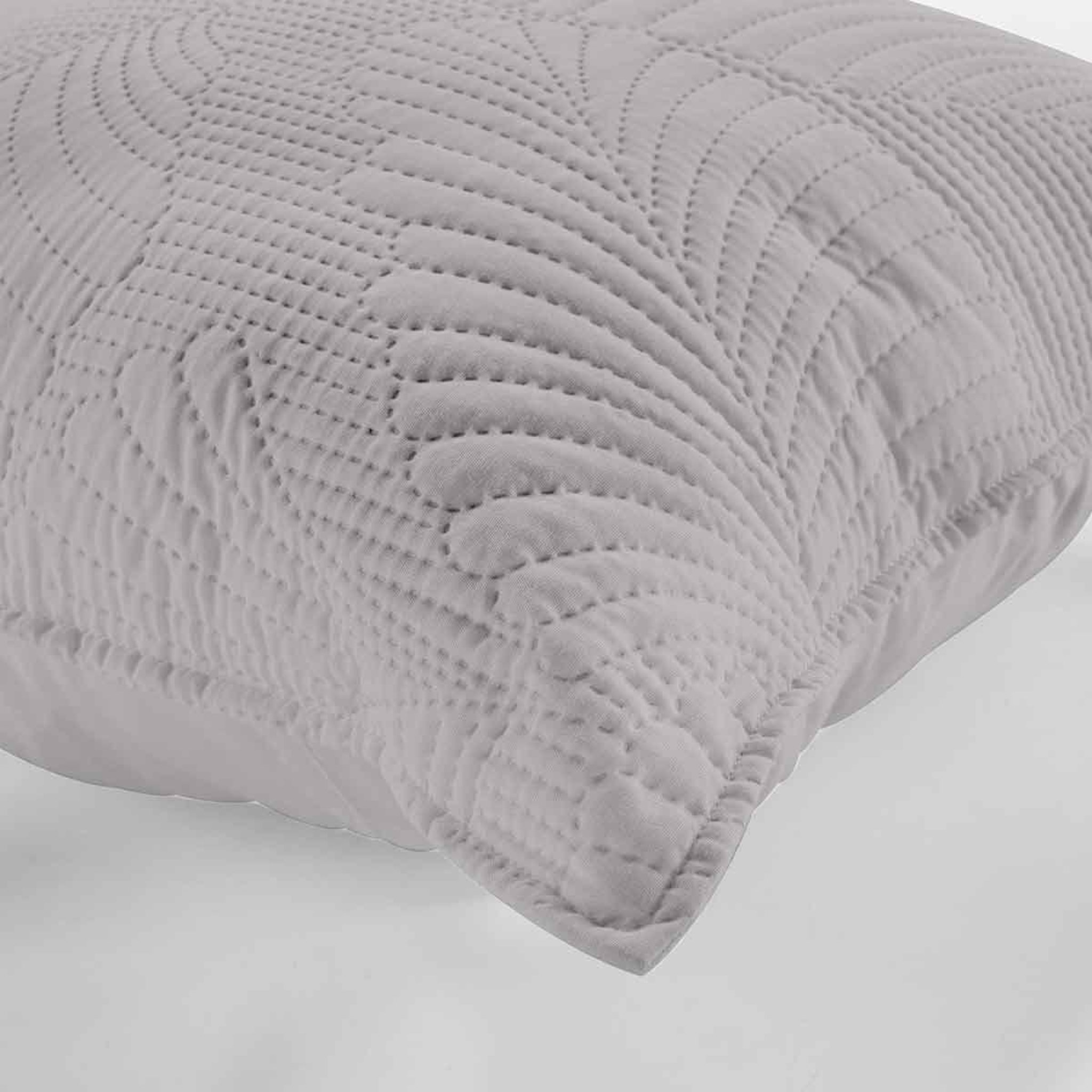 Voir la diapositive 4 : Douceur d'Intérieur Housse de coussin  palombine  40x40cm gris