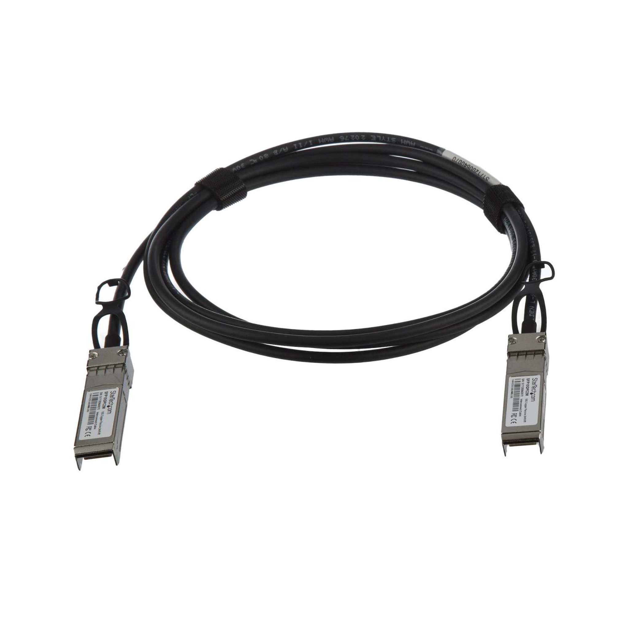 Voir la diapositive 3 : Startech Câble réseau StarTech 2m SFP+ passif 10Gb