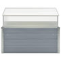 Voir la diapositive 2 : VIDAXL Serre 100 x 100 x 85 cm Grise Acier galvanise