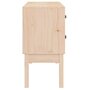 Voir la diapositive 5 : VIDAXL Armoire console 90x40x78 cm Bois de pin solide