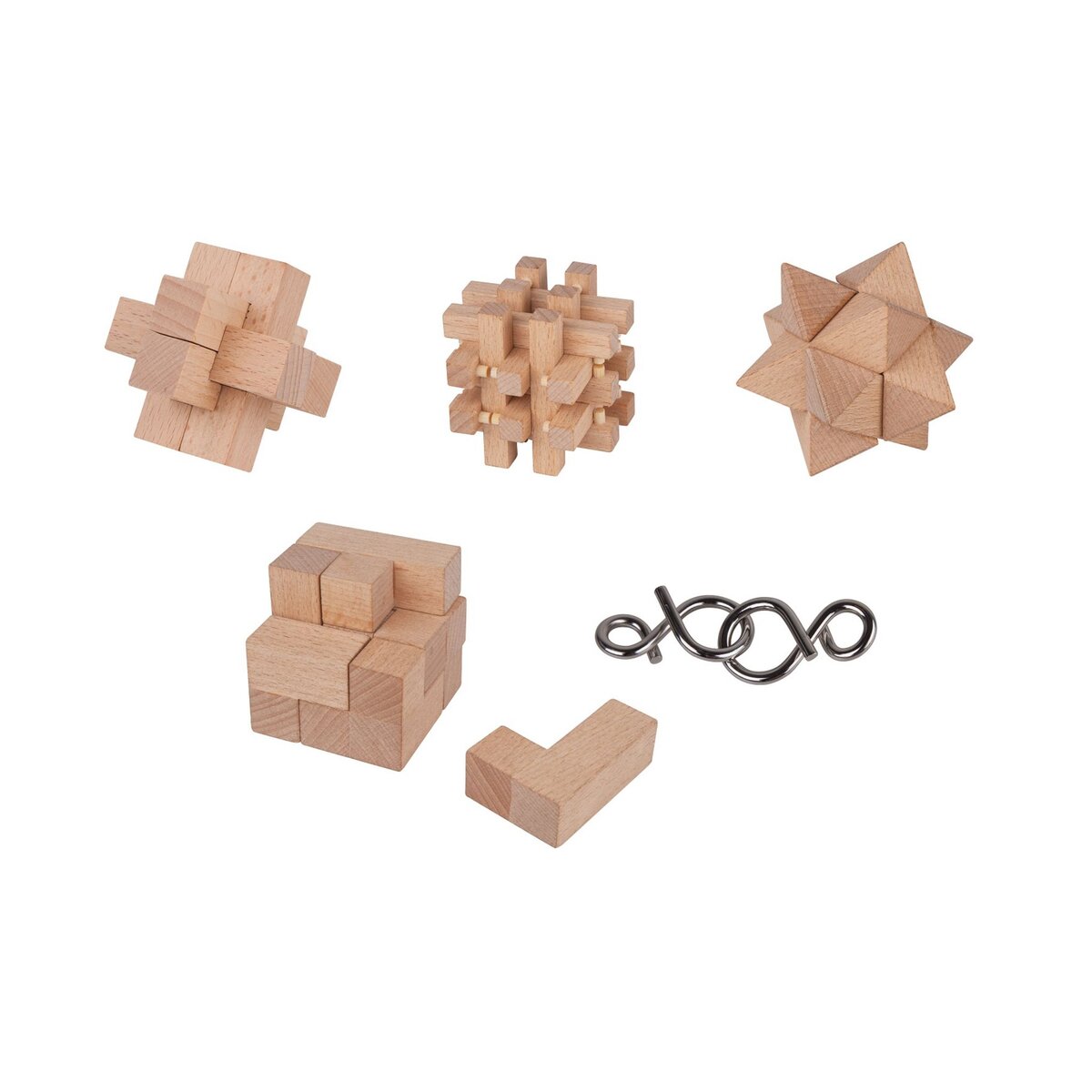 One Two Fun Casse tête - Mon puzzle en bois