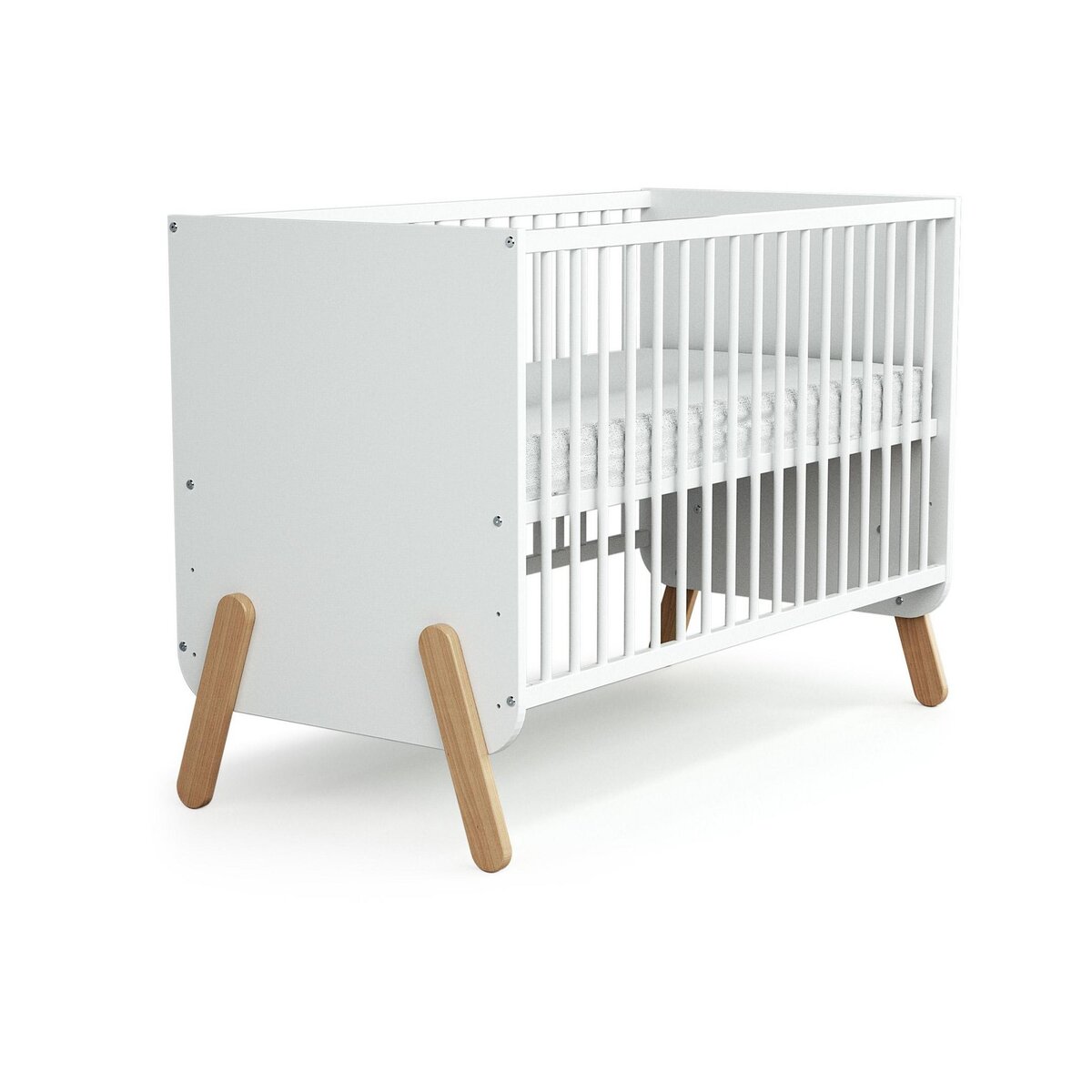 AT4 Chambre enfant lit + commode 3 tiroirs et armoire en bois PIRATE