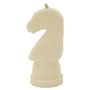 Voir la diapositive 3 : Paris Prix Pièce d'Échec Déco Cavalier  Quarzy  31cm Blanc