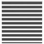 Voir la diapositive 1 : VIDAXL Store zebre noir 150x150 cm largeur du tissu 145,9 cm polyester