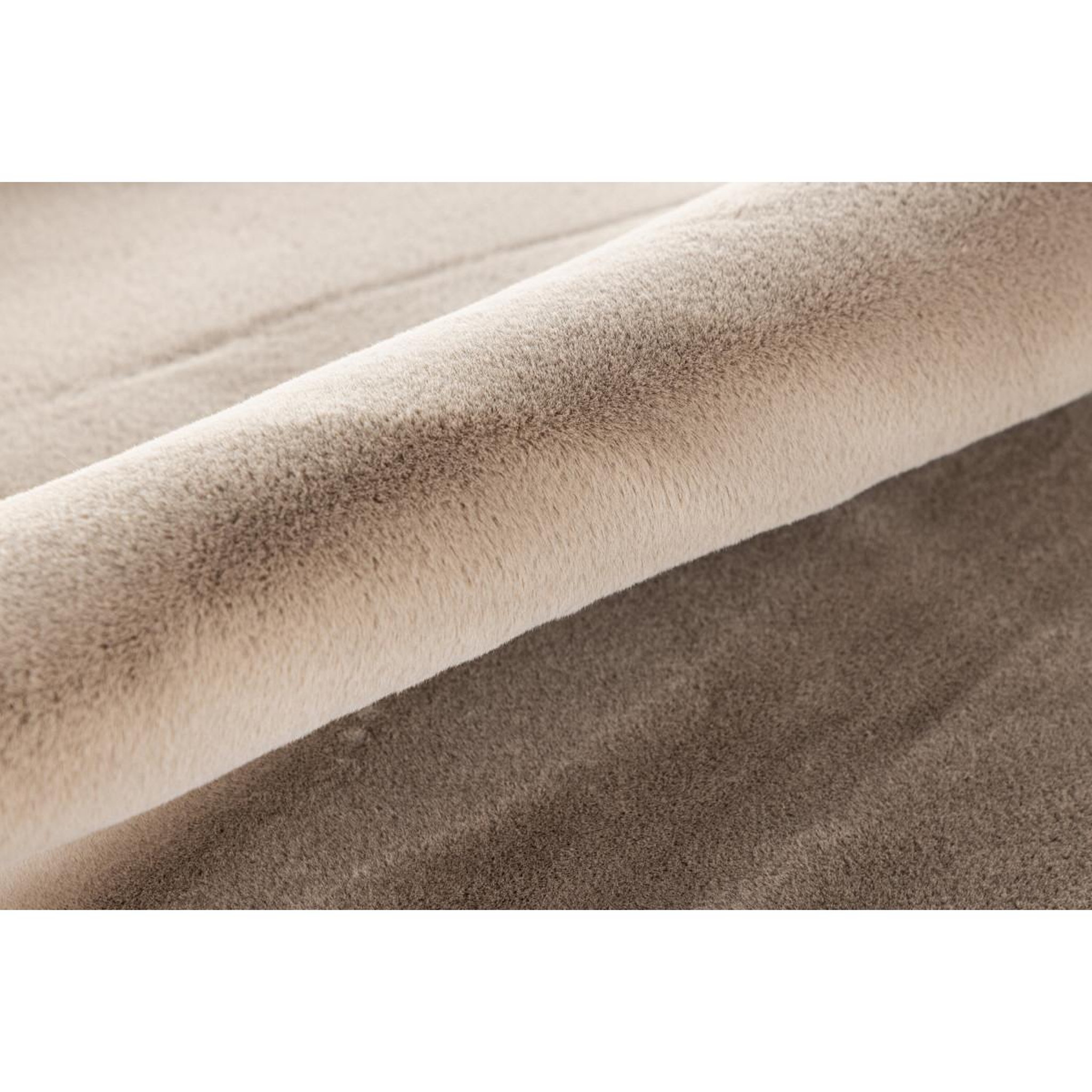 Voir la diapositive 3 : Paris Prix Tapis Déco Rond  Leni  200cm Beige