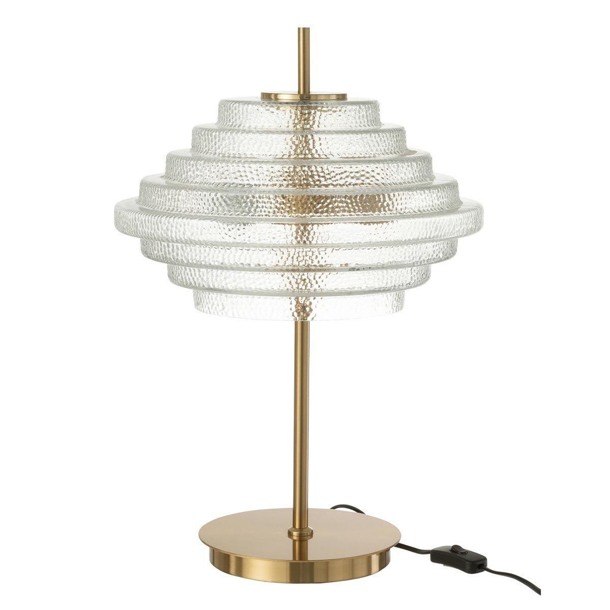 J-LINE Lampe à poser design  merla  54cm transparent