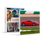 smartbox stage de pilotage : 4 tours sur le circuit de l'auxois en ferrari 458 italia - coffret cadeau sport & aventure