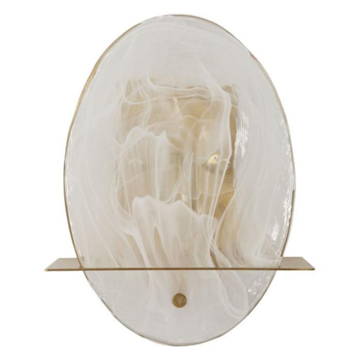 Paris Prix Applique Murale en Verre  Portlan  25cm Or