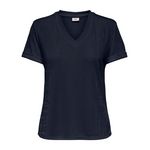 JACQUELINE DE YONG T Shirt  Femme JDY Pensa. Coloris disponibles : Bleu