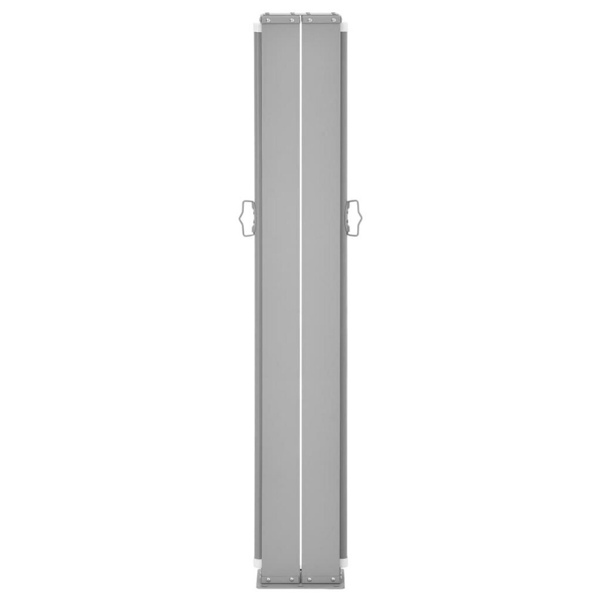 VIDAXL Auvent lateral retractable 160x600 cm Gris