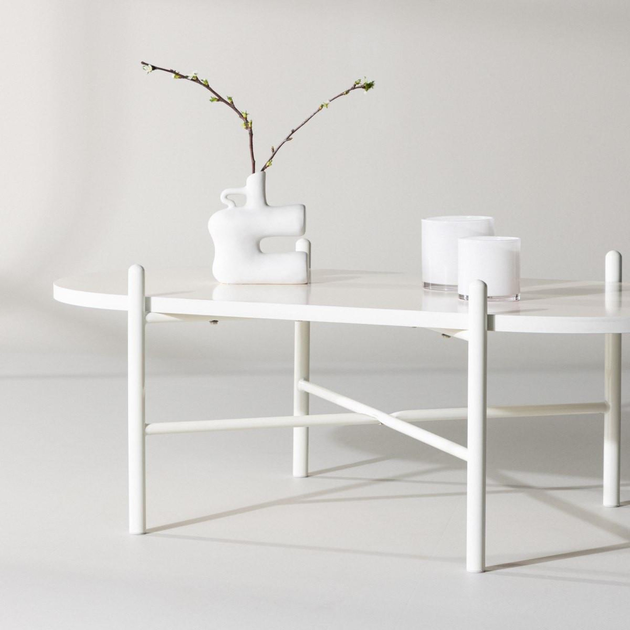 Voir la diapositive 5 : Paris Prix Table basse design  pueblo  120cm beige