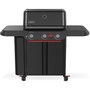 Voir la diapositive 1 : Weber Barbecue gaz Genesis E-330WR Stealth, sur chariot, 3 brûleurs, surface de cuisson 68 x 48 cm