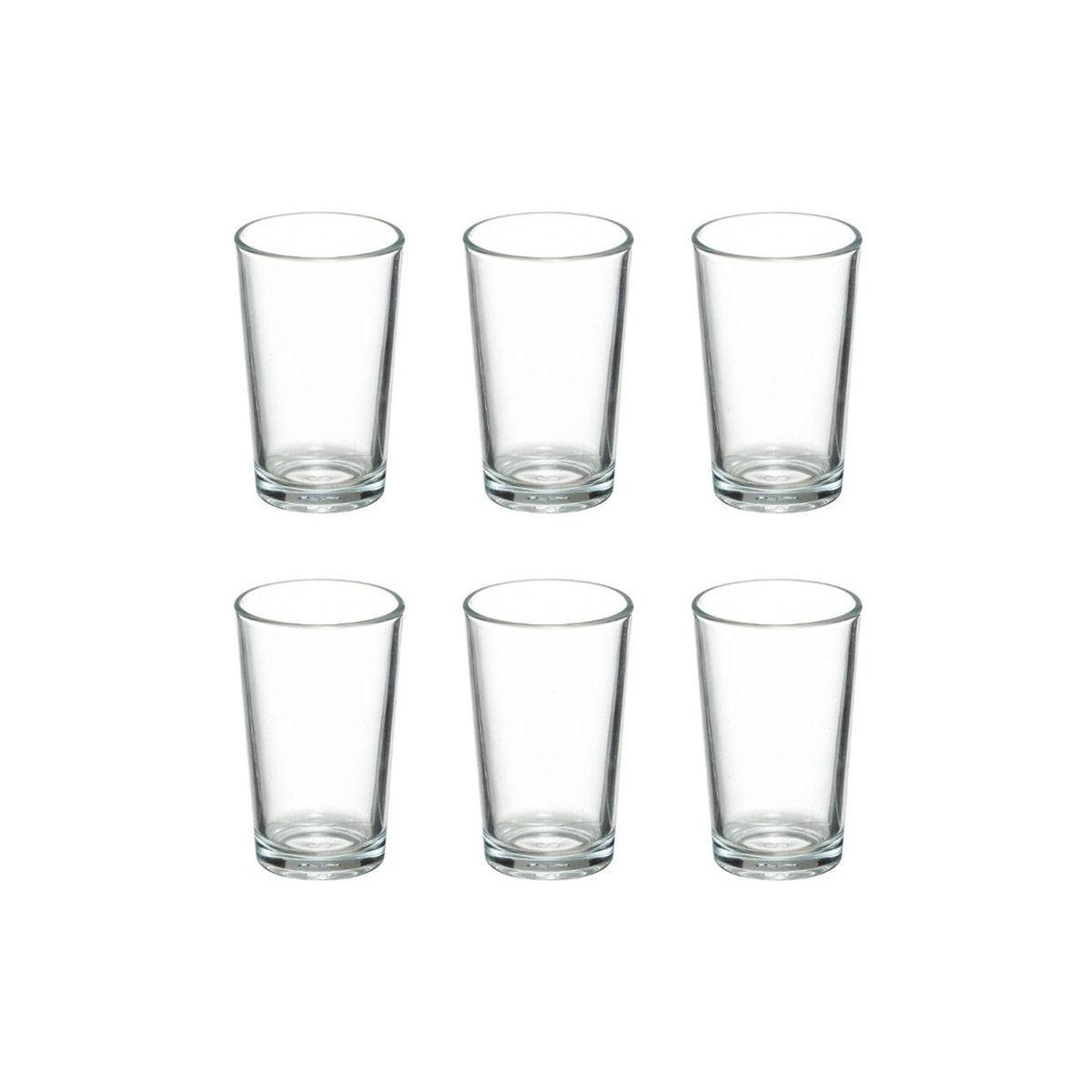 SECRET DE GOURMET Lot de 6 Verrines  Analya  10cl Transparent