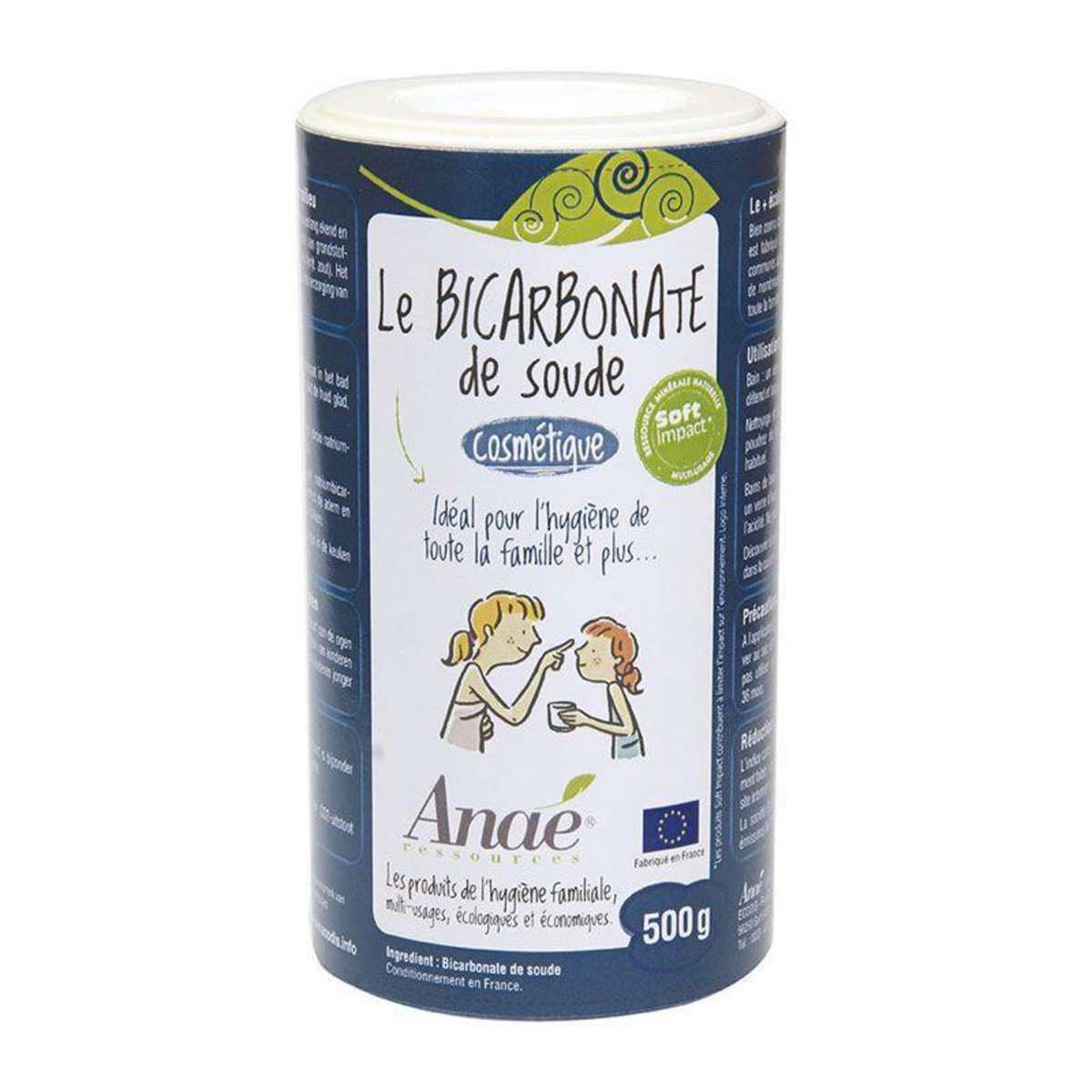 ANAÉ Bicarbonate de soude cosmétique - 500 g