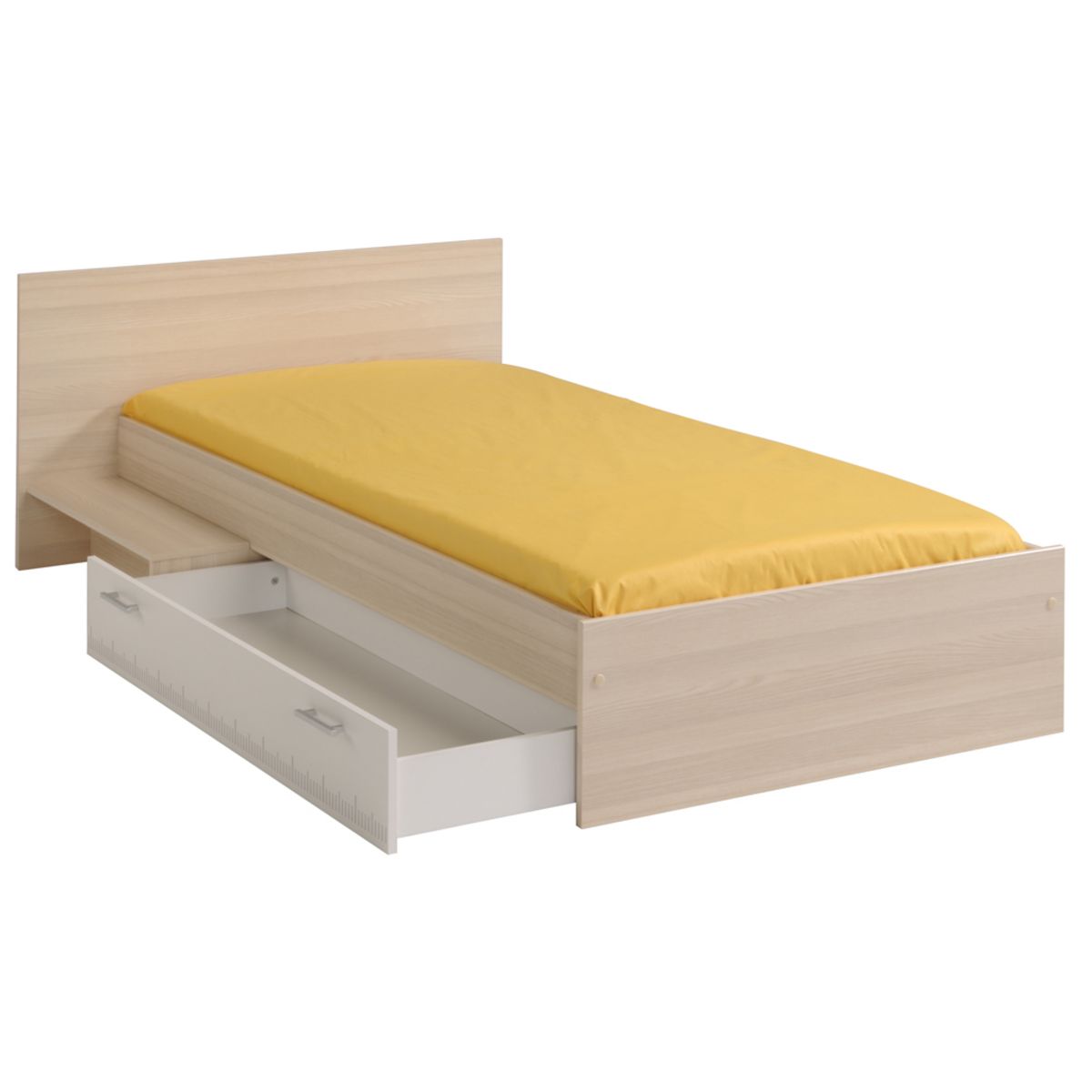 Lit enfant avec tiroir et tablette SACHA