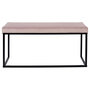 Voir la diapositive 3 : Paris Prix Banc Design  Giulia  100cm Rose