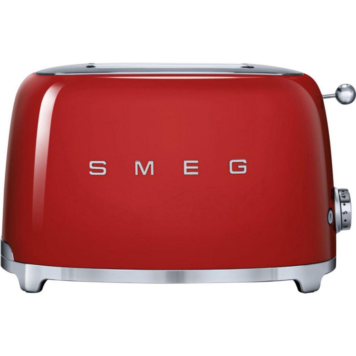SMEG Grille-pain TSF01RDEU Rouge