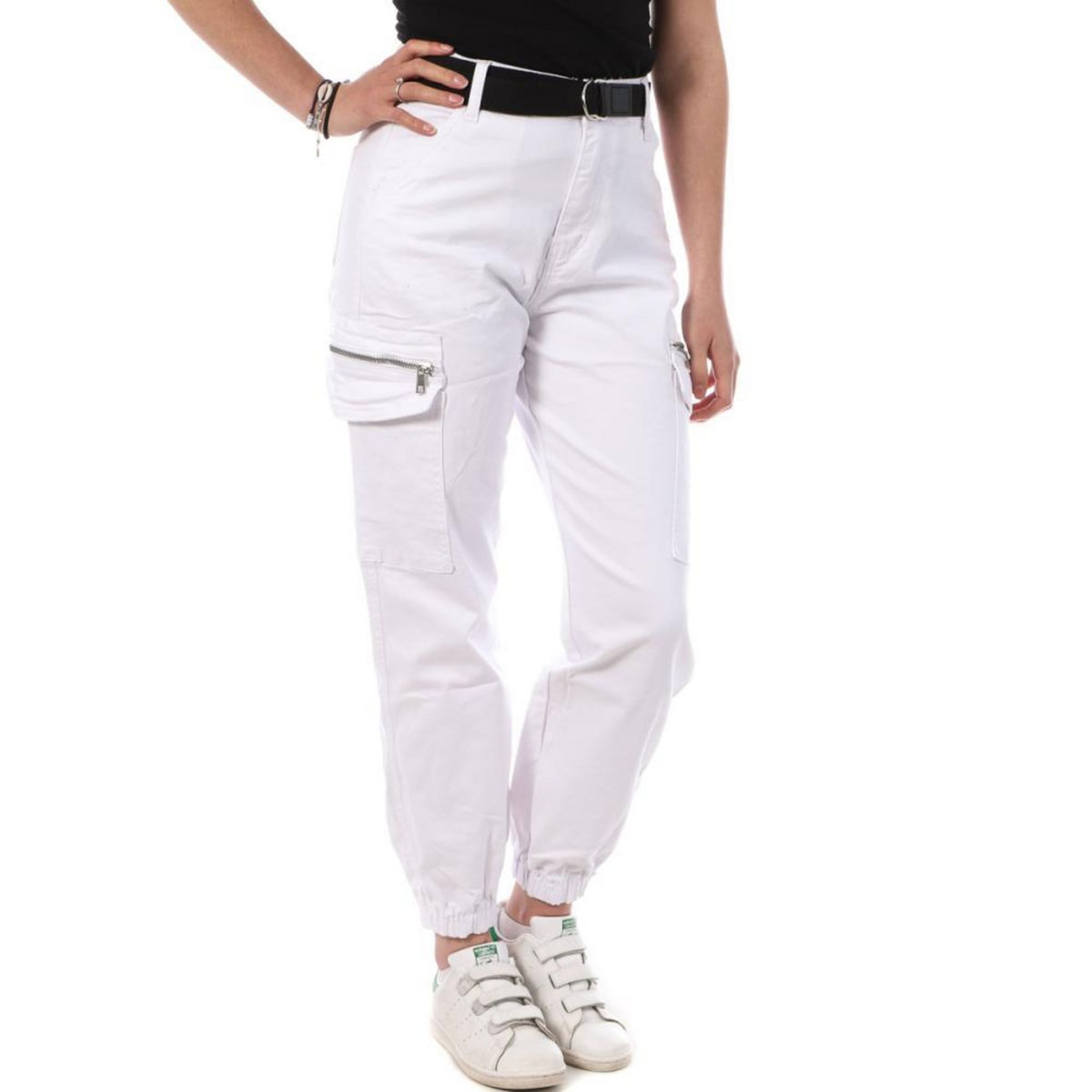 MONDAY PREMIUM Pantalon Cargo Ceinture  Femme  onday Premium LW 357
