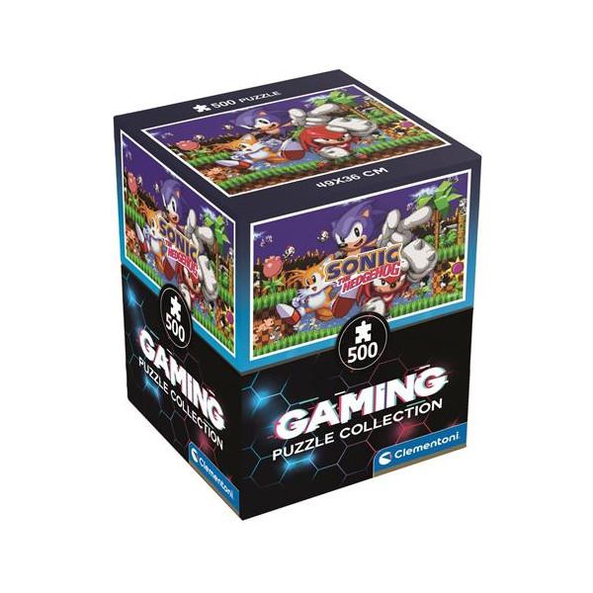 CLEMENTONI Puzzle 500 pièces Clementoni Cube Sonic