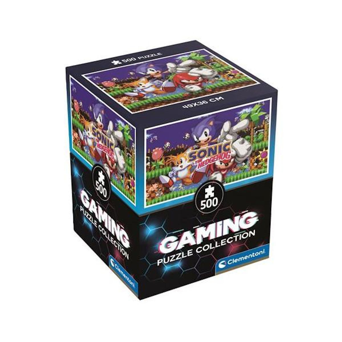 CLEMENTONI Puzzle 500 pièces Clementoni Cube Sonic
