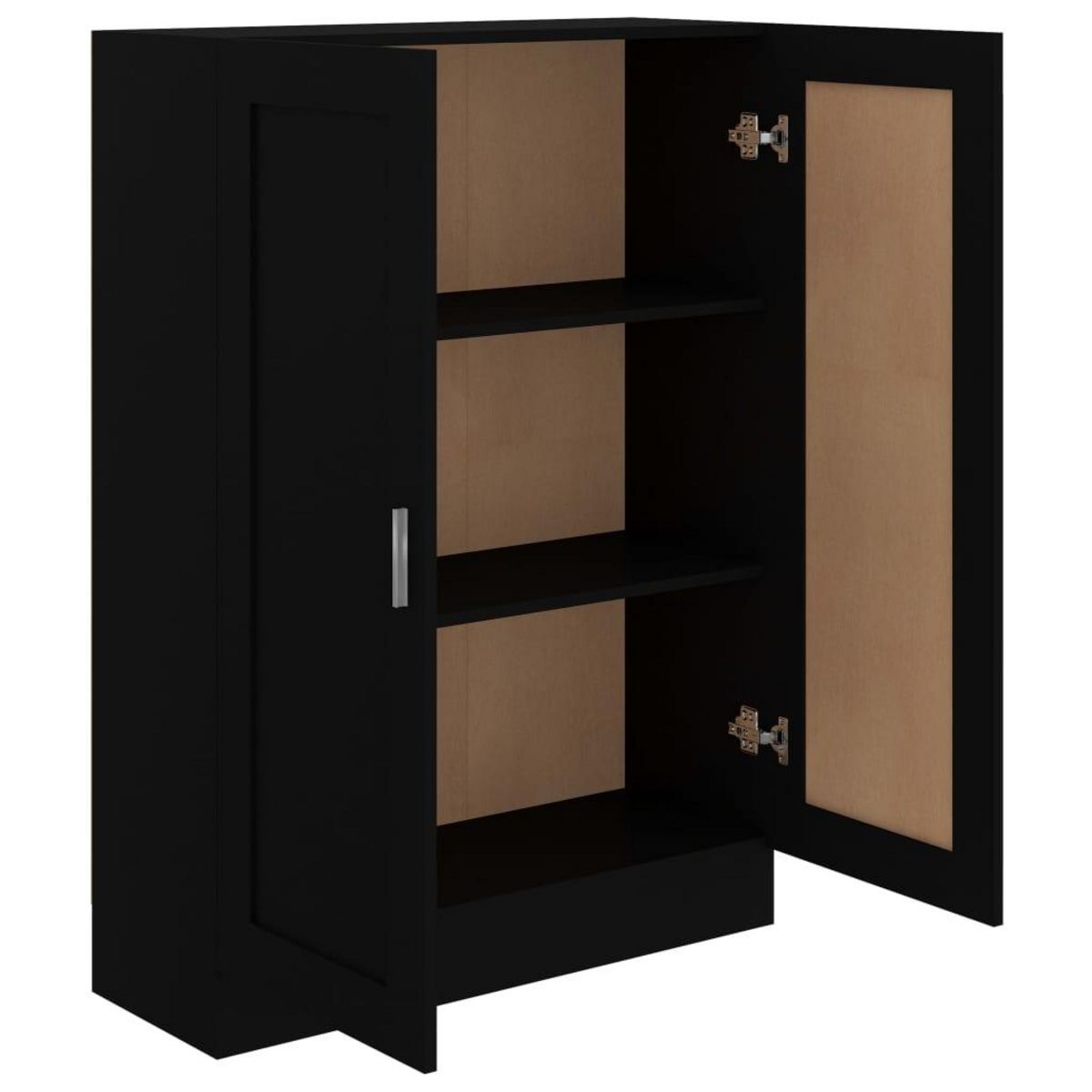 VIDAXL Bibliotheque Noir 82,5x30,5x115 cm Bois d'ingenierie