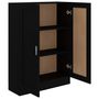 Voir la diapositive 5 : VIDAXL Bibliotheque Noir 82,5x30,5x115 cm Bois d'ingenierie