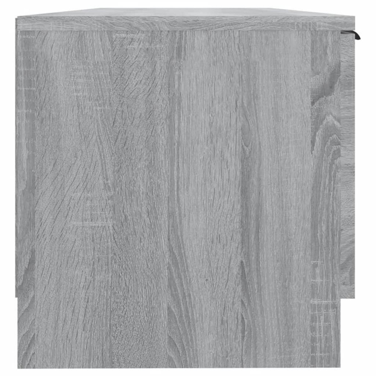 VIDAXL Meuble TV Sonoma gris 102x35x36,5 cm Bois d'ingenierie