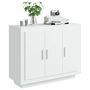 Voir la diapositive 4 : VIDAXL Buffet blanc 92x35x75 cm bois d'ingenierie