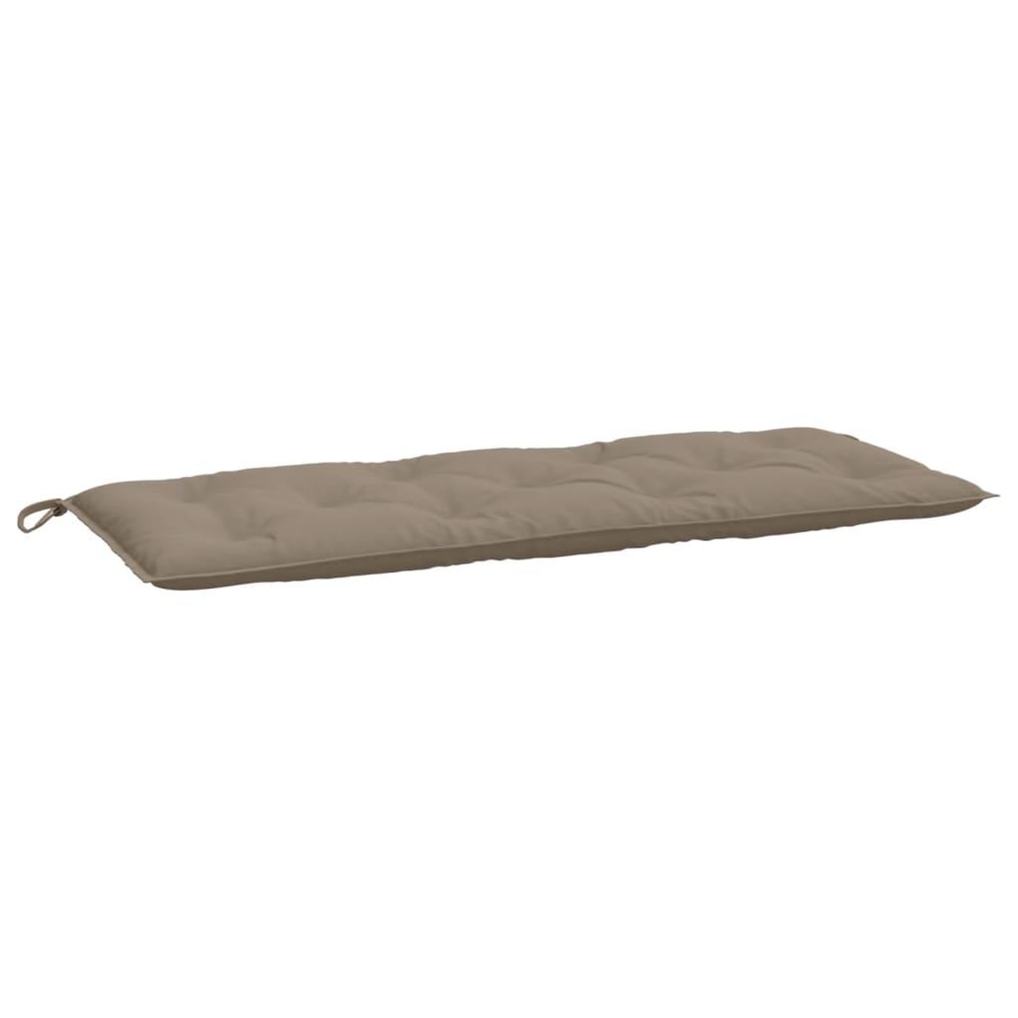 Voir la diapositive 4 : VIDAXL Coussins de banc jardin lot de 2 taupe 120x50x7 cm tissu Oxford