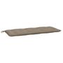 Voir la diapositive 4 : VIDAXL Coussins de banc jardin lot de 2 taupe 120x50x7 cm tissu Oxford