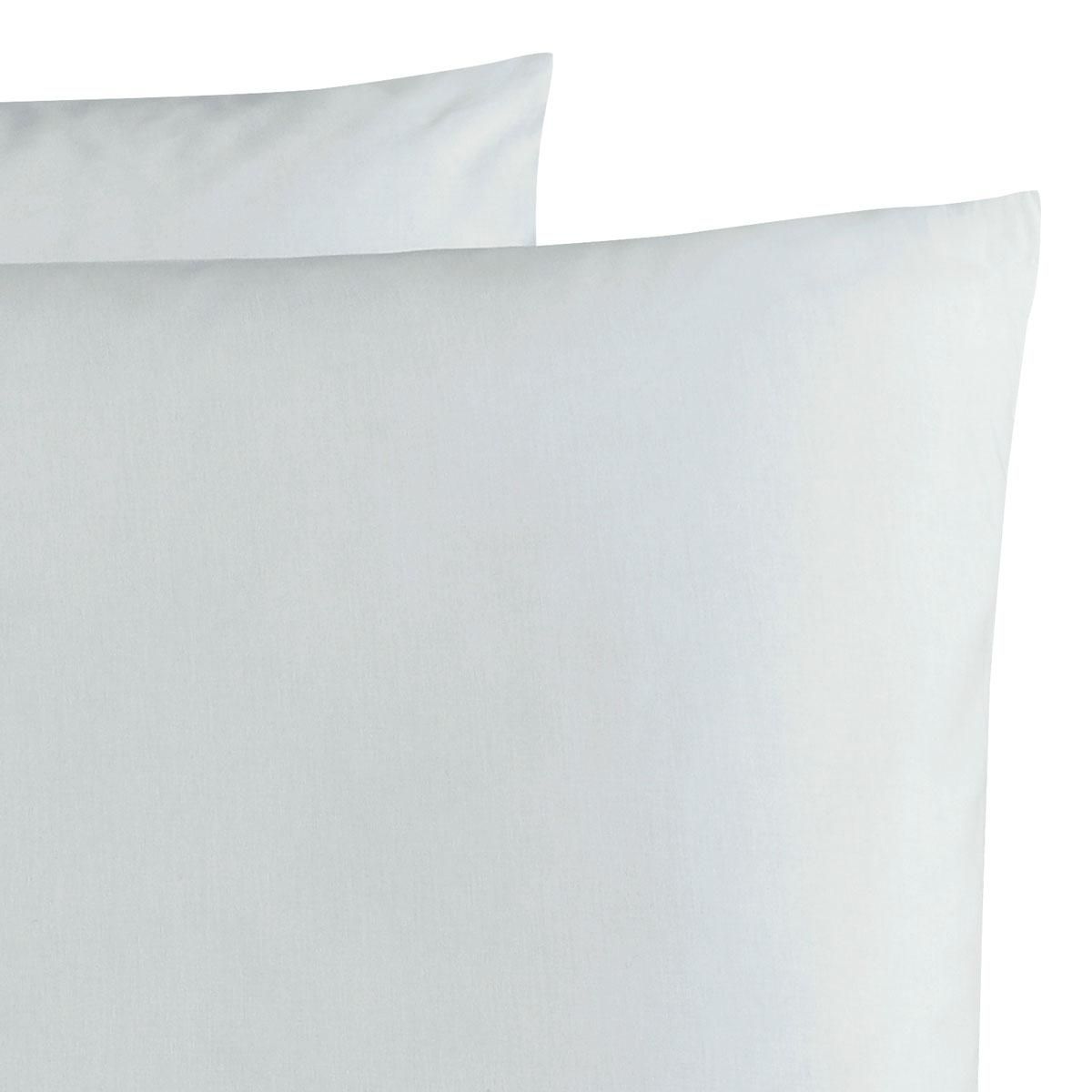 DODO Lot de 2 taies d'oreiller Coton BIO Vert d'eau