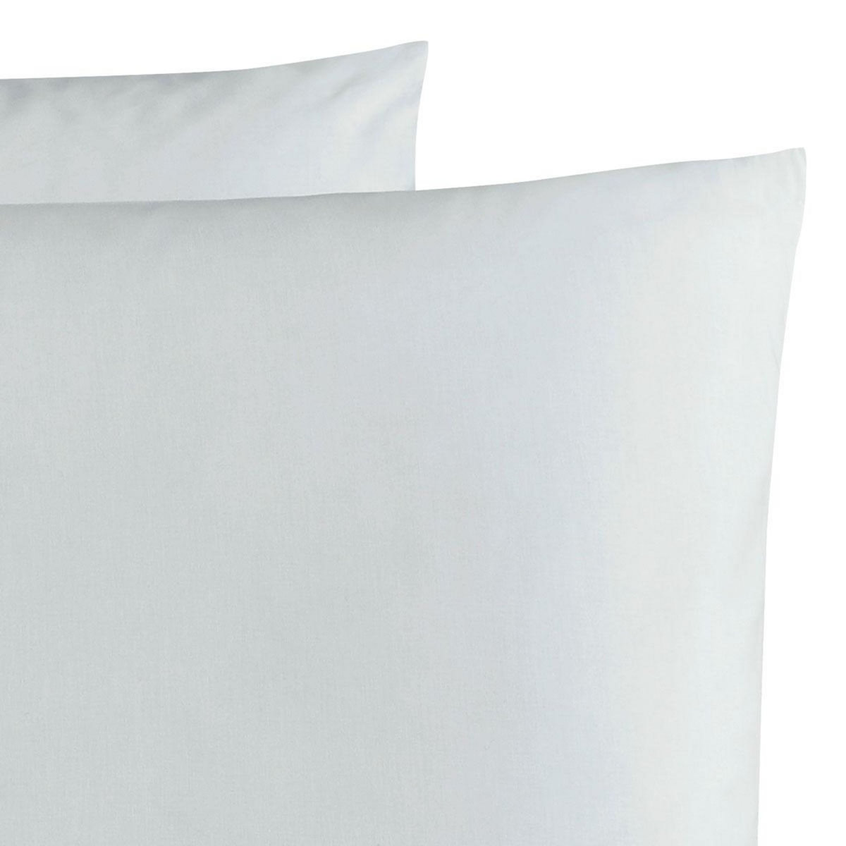 DODO Lot de 2 taies d'oreiller Coton BIO Vert d'eau